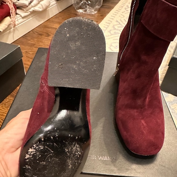 Alexander Wang Oxblood booties size 38.5. Fits like an 8 - Picture 6 of 7